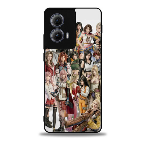 All Final Fantasy Characters Motorola Moto Edge Case