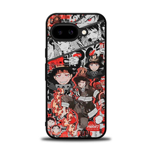 Fire Force Collage Shinra Kusakabe Google Pixel 9A Case