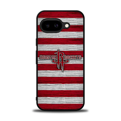Houston Rockets Wooden Pattern Google Pixel 9A Case