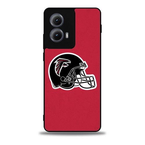 Atlanta Falcons Helmet Motorola Moto Edge Case
