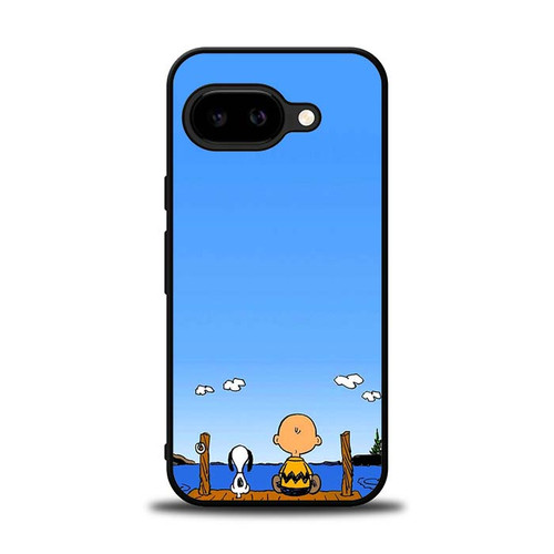 Snoopy and Charlie Brown Google Pixel 9A Case