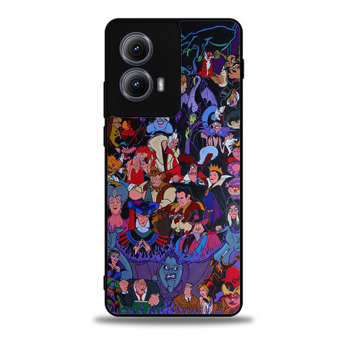 Disney Villain Collages Motorola Moto Edge Case