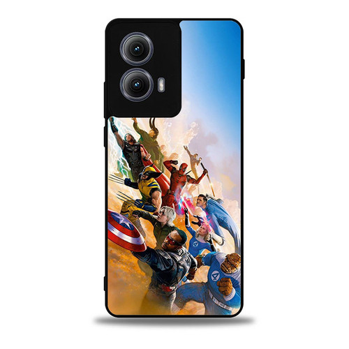 Fantastic 4 and the Avenger Motorola Moto Edge Case