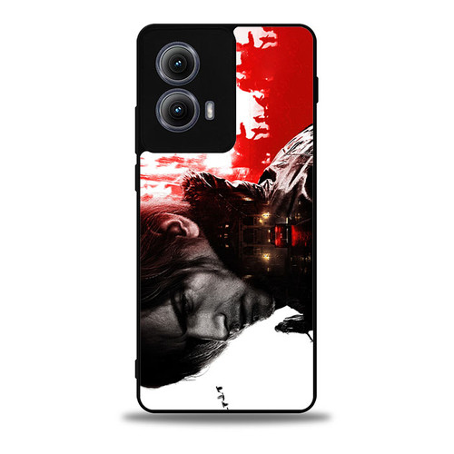 Leon s kennedy resident evil 9 Motorola Moto Edge Case