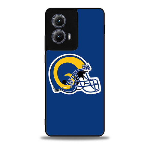 Los Angeles Rams Helmet 01 Motorola Moto Edge Case