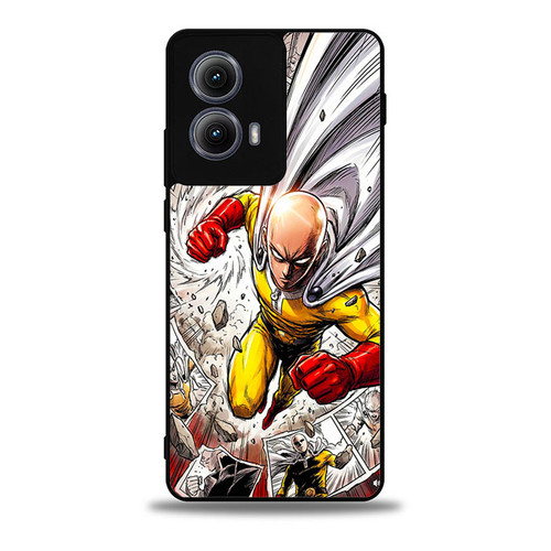 One Punch Man Saitama Comic Motorola Moto Edge Case