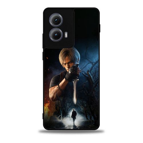 Resident Evil 4 Remake Leon S Kennedy Motorola Moto Edge Case