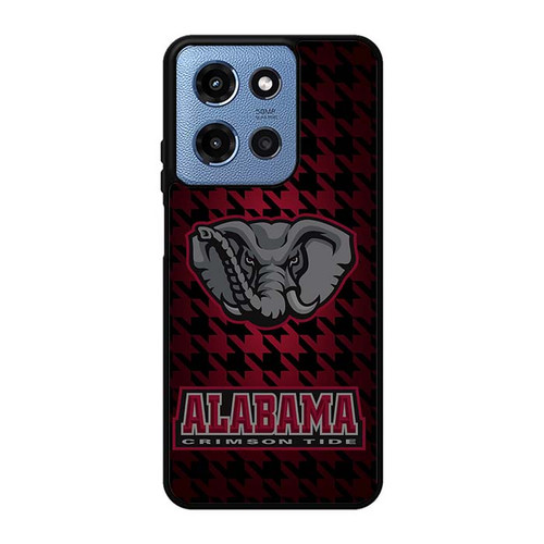 Alabama Crimson Tide Houndstooth 02 Motorola Moto G 5G 2025 Case