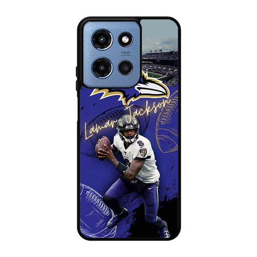 Lamar Jackson Baltimore Ravens Motorola Moto G 5G 2025 Case
