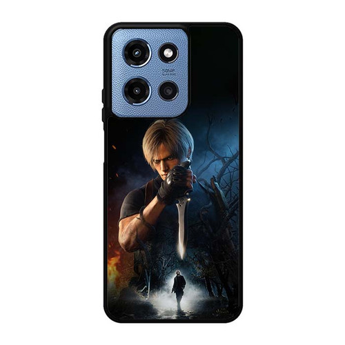Resident Evil 4 Remake Leon S Kennedy Motorola Moto G 5G 2025 Case