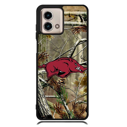 Arkansas Razorbacks Camo Motorola Moto G Stylus 5G 2023 Case