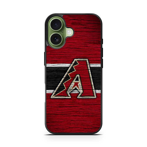 Arizona Diamondbacks Wooden Pattern iPhone 17 Case