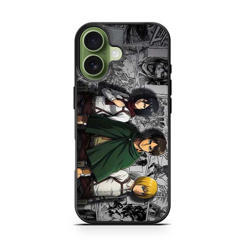 Attack on Titan Mc iPhone 17 Case