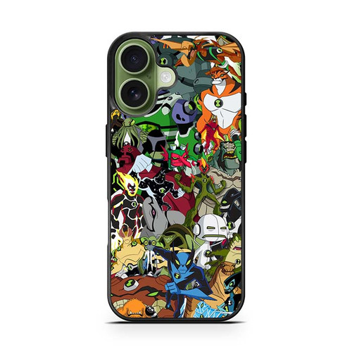 Ben 10 All Aliens Omnitrix iPhone 17 Case