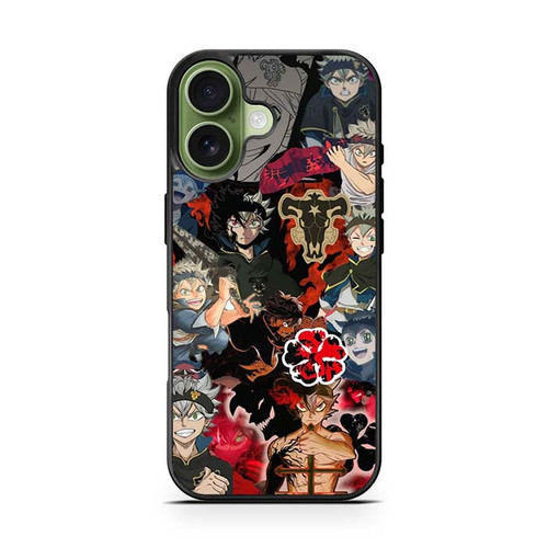 Black Clover Asta Collages iPhone 17 Case