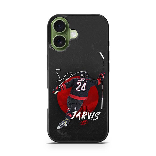 Carolina Hurricanes Seth Jarvis iPhone 17 Case