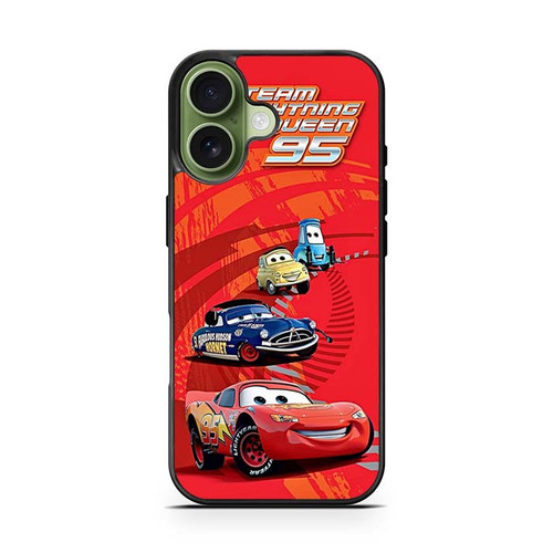 Cars Lightning Team 95 iPhone 17 Case