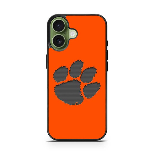 Clemson Tigers Claw 02 iPhone 17 Case