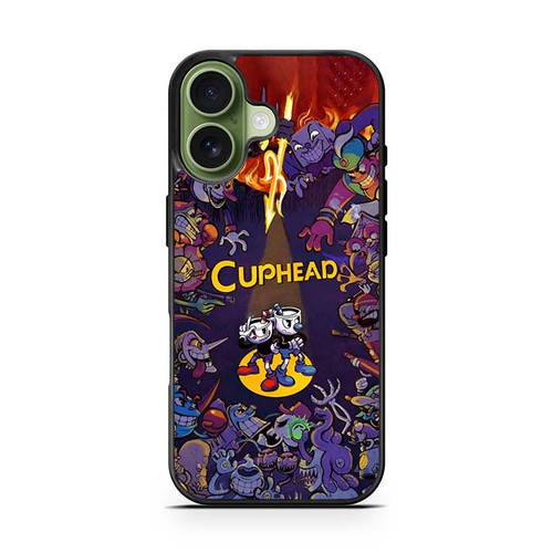 Cuphead and Mugman Inkwell Isle iPhone 17 Case
