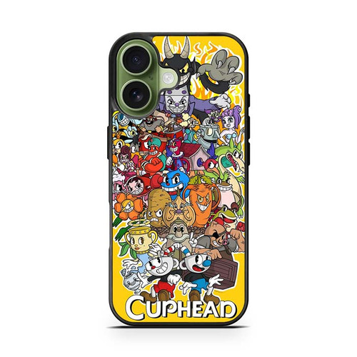 Cuphead Game All Bosses iPhone 17 Case