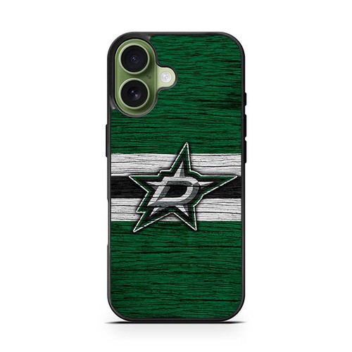 Dallas Stars Wooden Pattern iPhone 17 Case