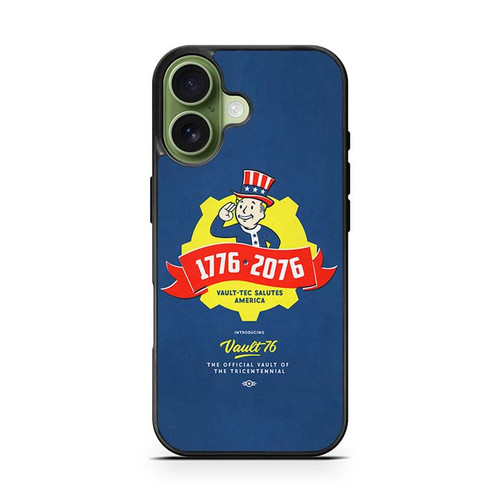 Fault Vault 76 Poster iPhone 17 Case