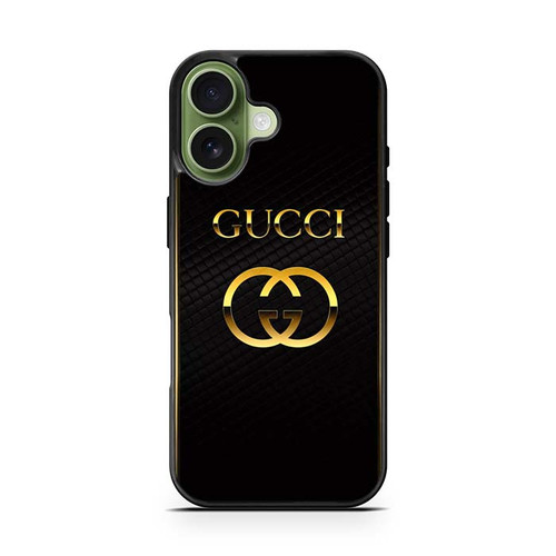Gucci Gold iPhone 17 Case