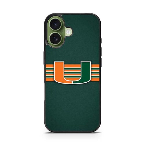 Miami Hurricanes 04 iPhone 17 Case