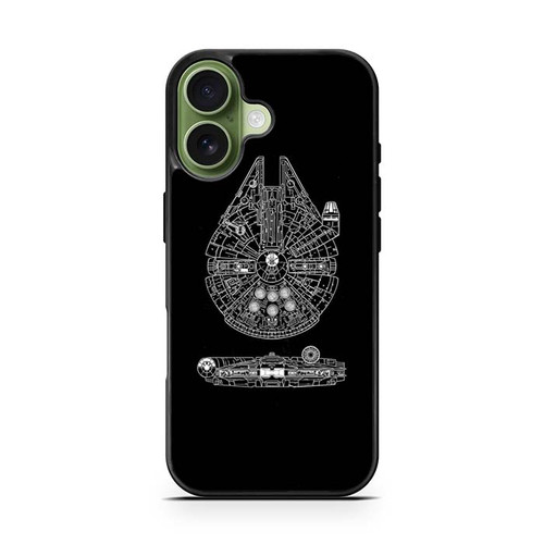 Millennium Falcon Star Wars Han Solo iPhone 17 Case
