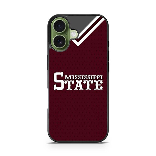 Mississippi State Bulldogs Jersey 01 iPhone 17 Case