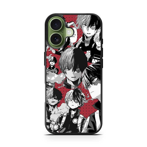 My Hero Academia Todoroki Collages iPhone 17 Case