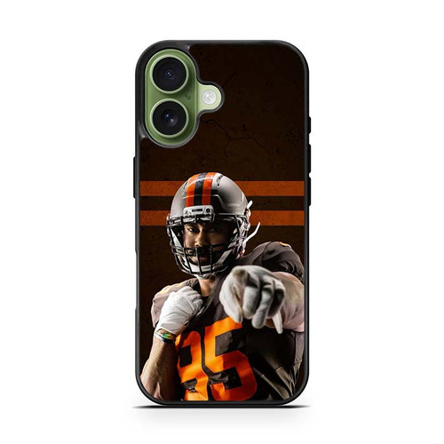 Myles Garrett Cleveland Browns 02 iPhone 17 Case