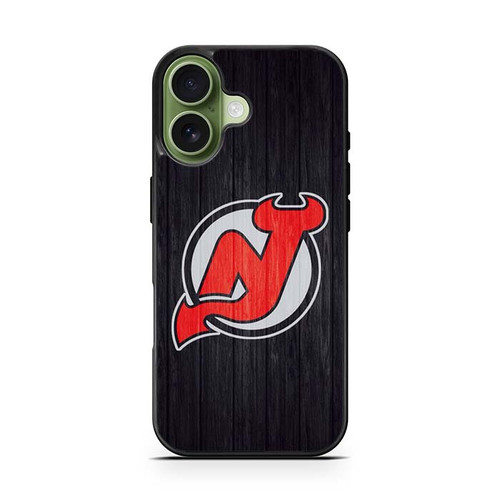 New Jersey Devils Wooden Pattern iPhone 17 Case