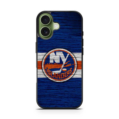 New York Islanders Wooden Pattern iPhone 17 Case