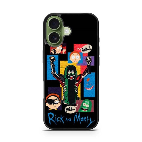 Rick and Morty Chaos Pickle Mode iPhone 17 Case