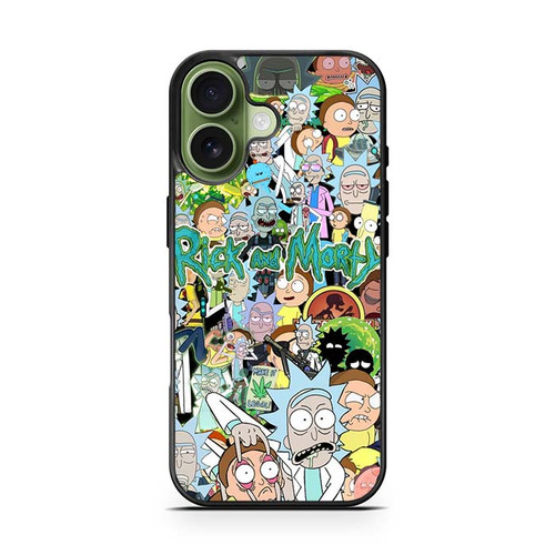 Rick And Morty Collage iPhone 17 Case