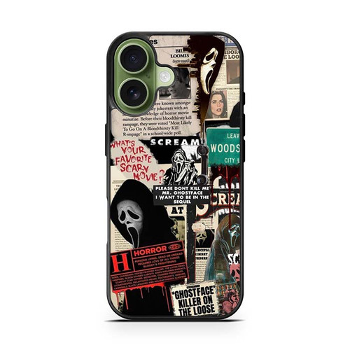Scream Aesthetic iPhone 17 Case