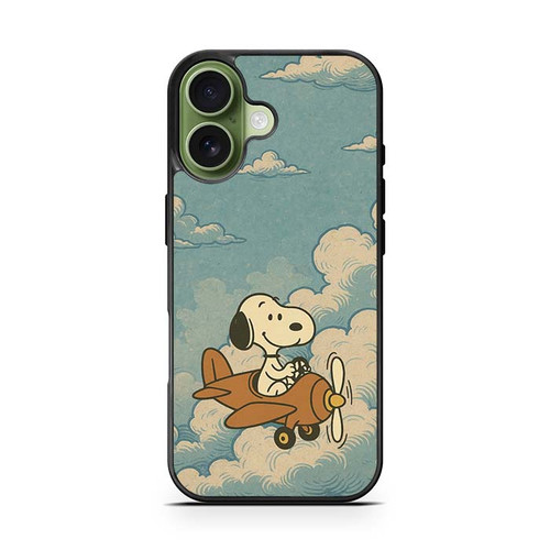 Snoopy Wings of a Hero iPhone 17 Case