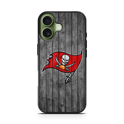 Tampa Bay Buccaneers Wooden Pattern iPhone 17 Case