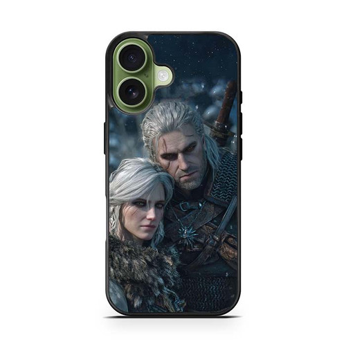 The Witcher III Geralt and Ciri iPhone 17 Case