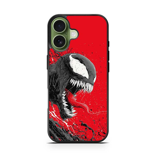 Venom Symbiote In Red iPhone 17 Case