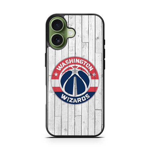 Washington Wizards Wooden Pattern iPhone 17 Case