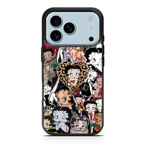 Betty Boop Collage iPhone 17 Pro Case