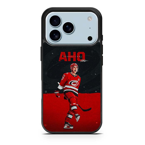 Carolina Hurricanes Sebastian Aho iPhone 17 Pro Case