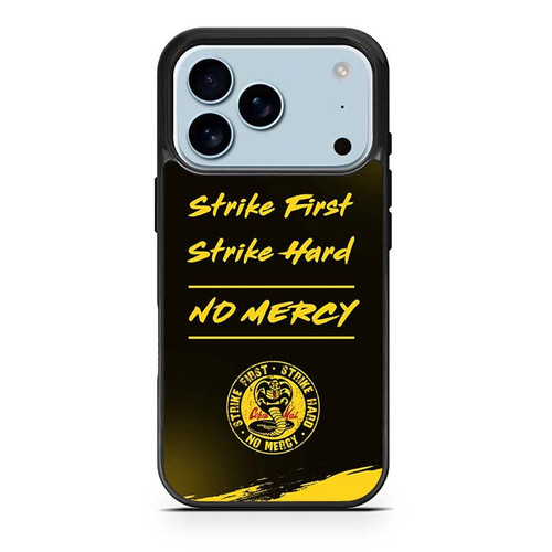 Cobra Kai Quotes iPhone 17 Pro Case