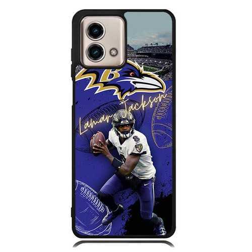 Lamar Jackson Baltimore Ravens Motorola Moto G Stylus 5G 2023 Case