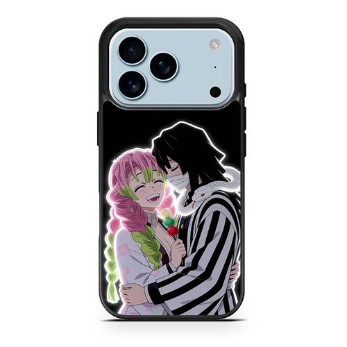 Demon Slayer Obanai Iguro and Mitsuri Kanroji iPhone 17 Pro Case