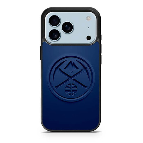 Denver Nuggets Logo Dark Blue iPhone 17 Pro Case