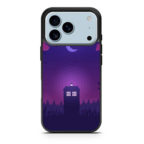 Doctor Who Tardis Night iPhone 17 Pro Case