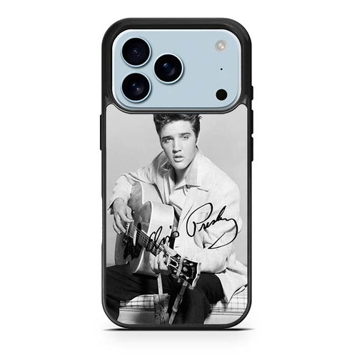 Elvis Presley Playing Guitar iPhone 17 Pro Case